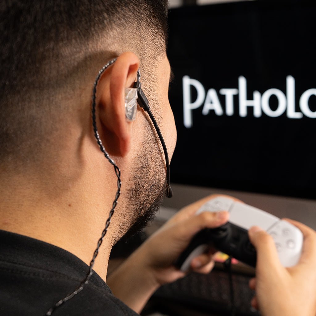 GAMERVOX™ Gaming Comms Cable - Clear Tune Monitors