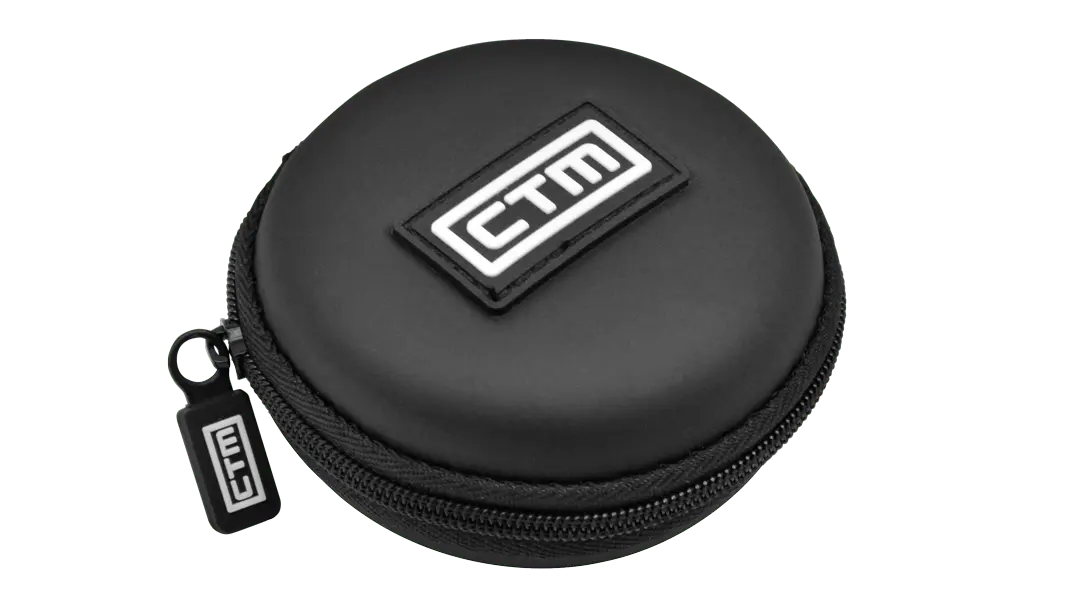 CTM Zipper Case - Clear Tune Monitors