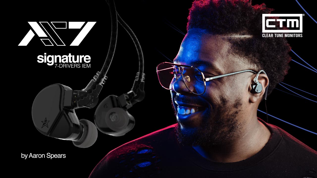 Introducing the new Signature IEM in collaboration with Aaron Spears: the AS-7