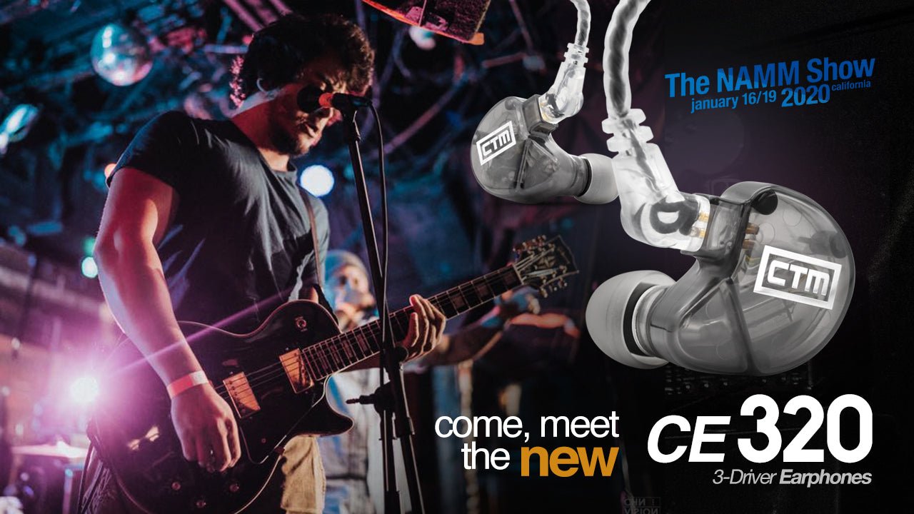 Clear Tune Monitors to unveil the CE320 Triple-Driver Earphone at NAMM 2020