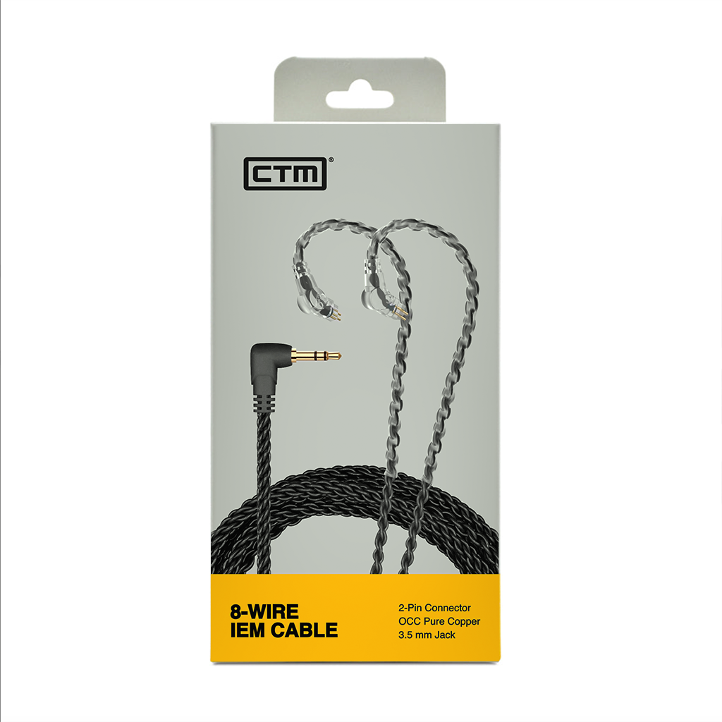 IEM 8-Wire Upgrade Cable Clear