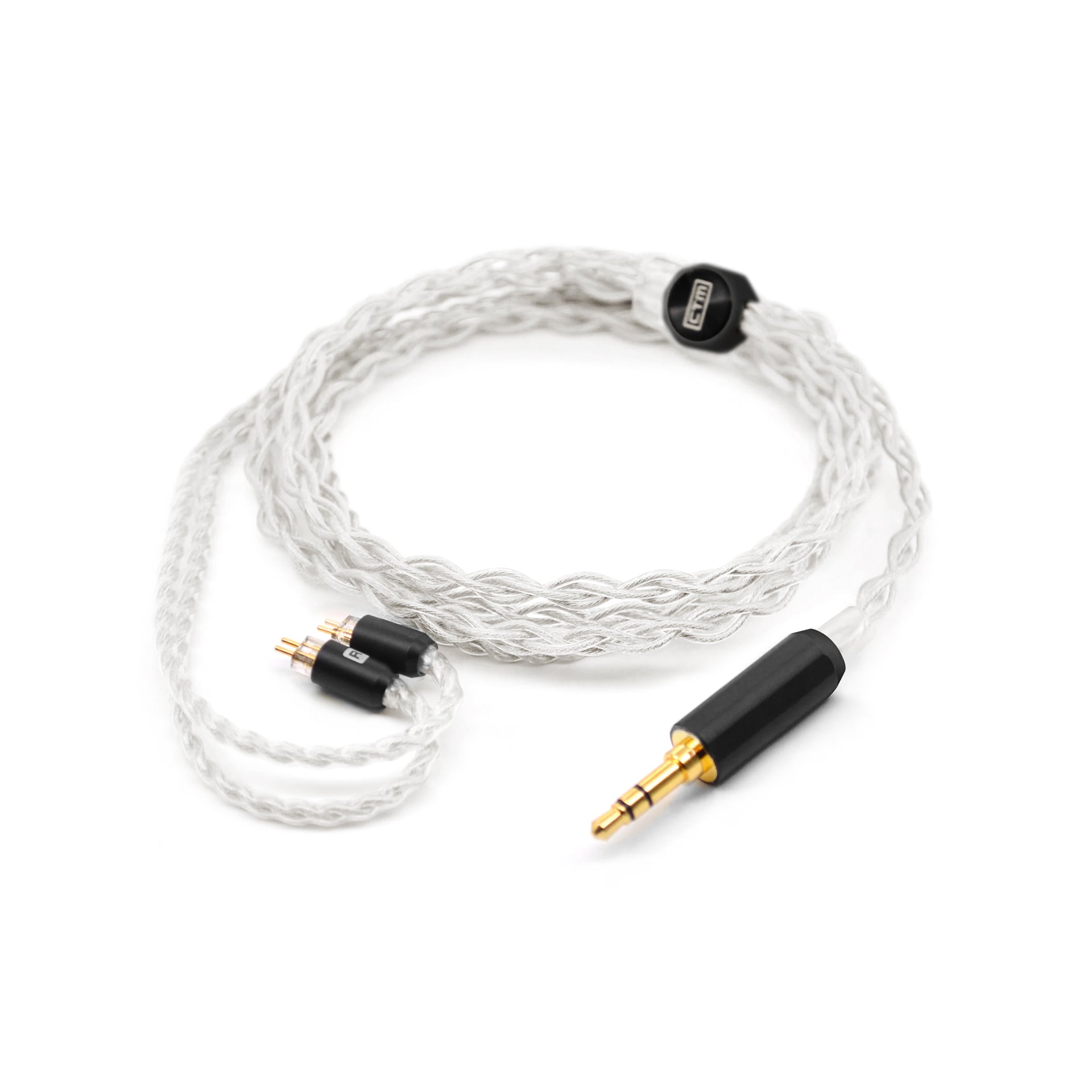 CTM Okoi Silver 4 - Wire Premium in - Ear Cable by Clear Tune Monitors - Clear Tune Monitors