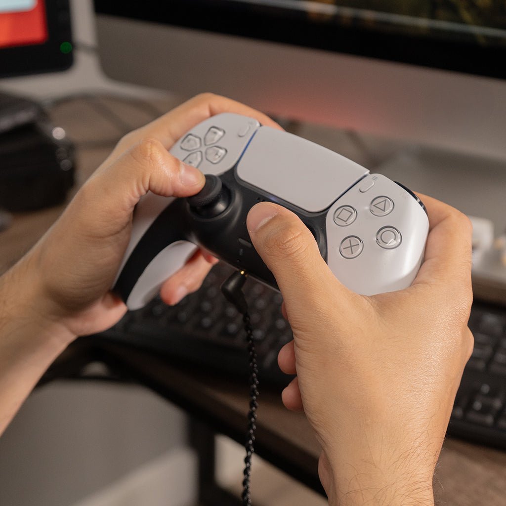 GAMERVOX™ Gaming Comms Cable - Clear Tune Monitors