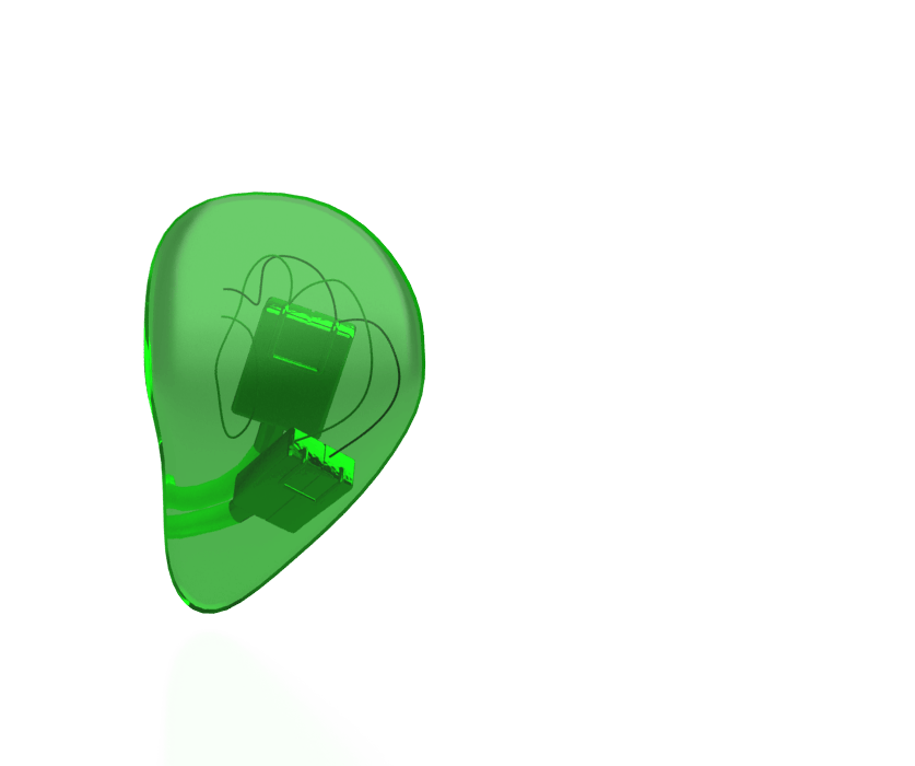Translucent Green Faceplate