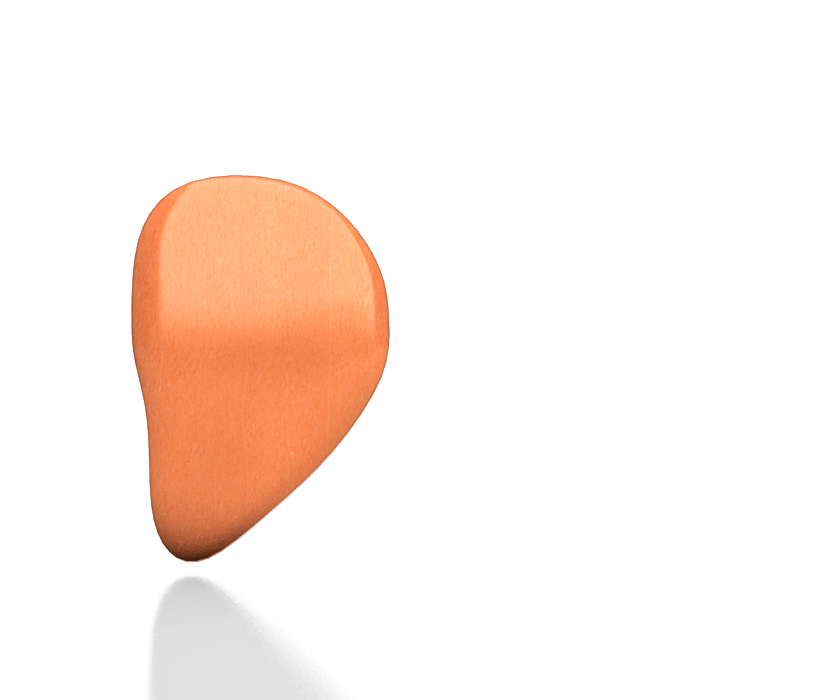 Orange Wood Faceplate