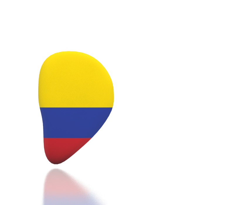 Colombia Flag Color Logo
