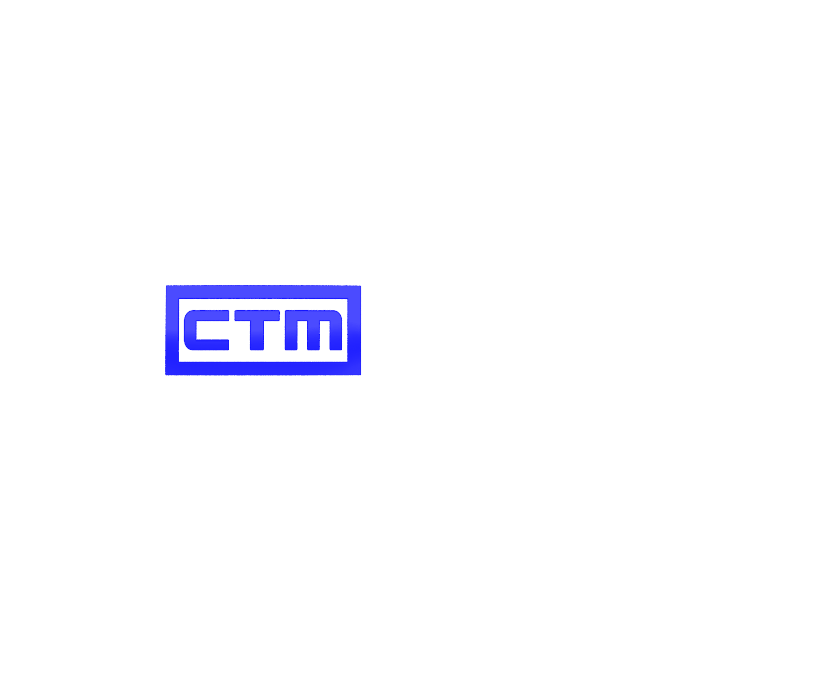 One Color Logo CTM Blue