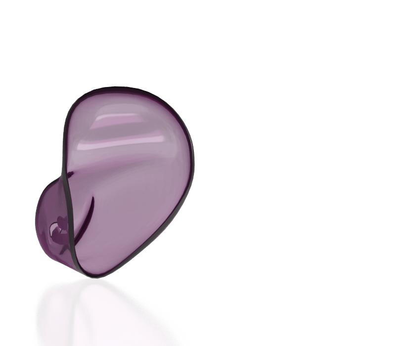 Translucent Purple Shell