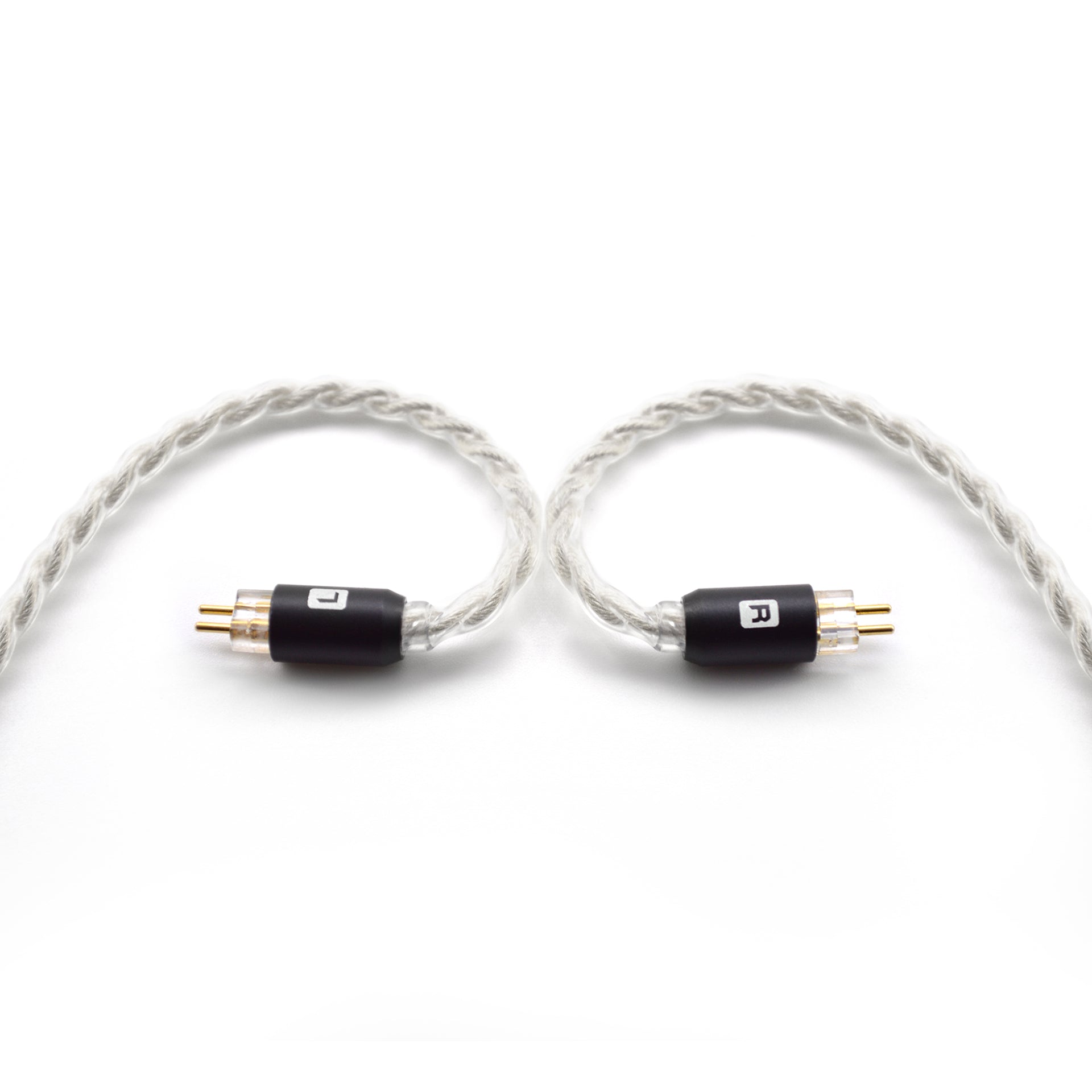 CTM Okoi Silver 4-Wire Premium in-Ear Cable by Clear Tune Monitors