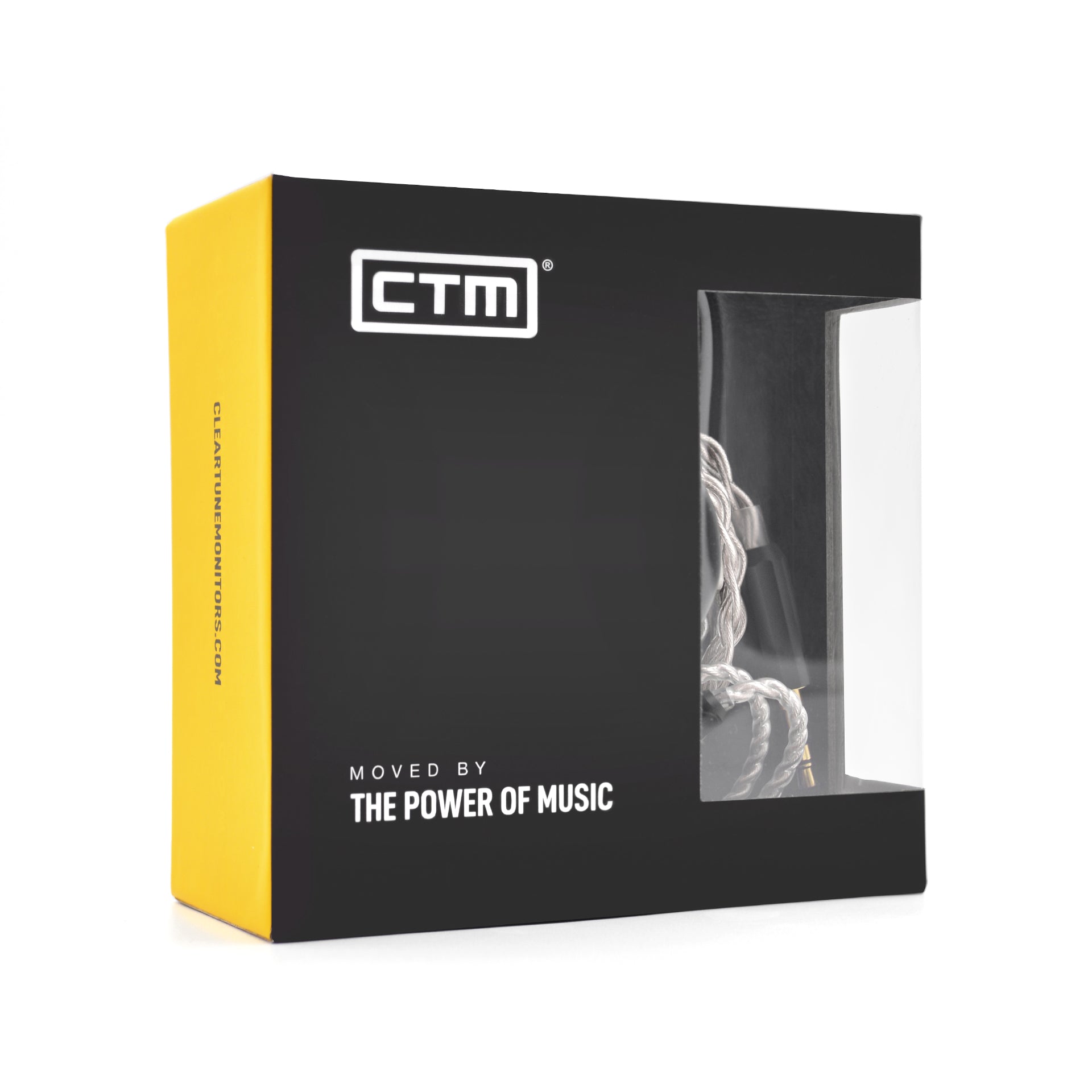 CTM Okoi Silver 4-Wire Premium in-Ear Cable by Clear Tune Monitors