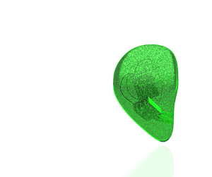 Translucent Green Sparkled Faceplate