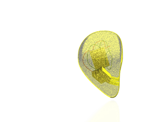 Translucent Yellow Sparkled Faceplate
