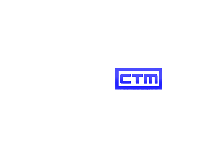 One Color Logo CTM Blue