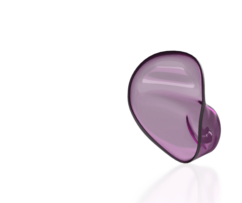 Translucent Purple Shell