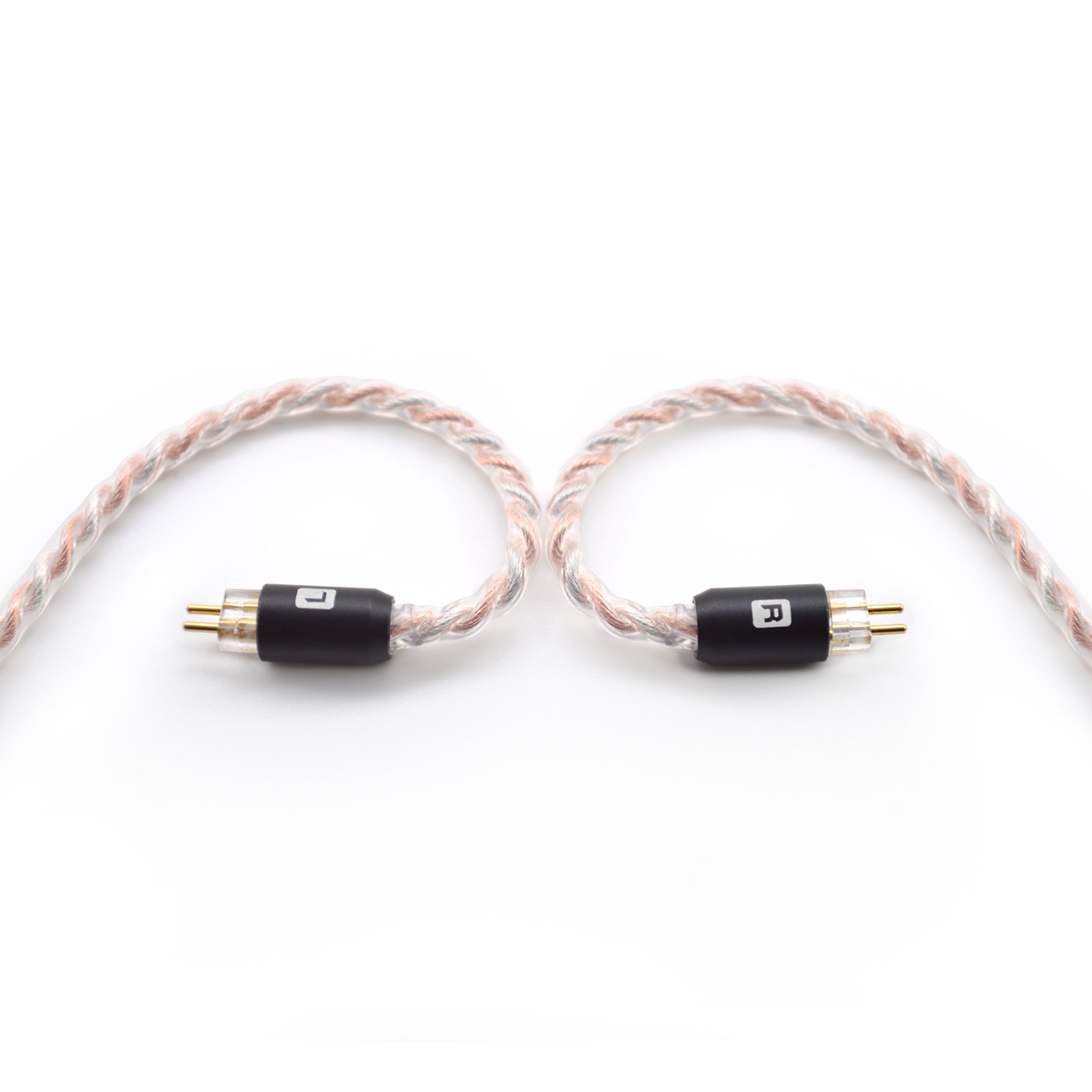 CTM Juba Hybrid Copper/Silver 4 - Wire Premium in - Ear Cable by Clear Tune Monitors - Clear Tune Monitors