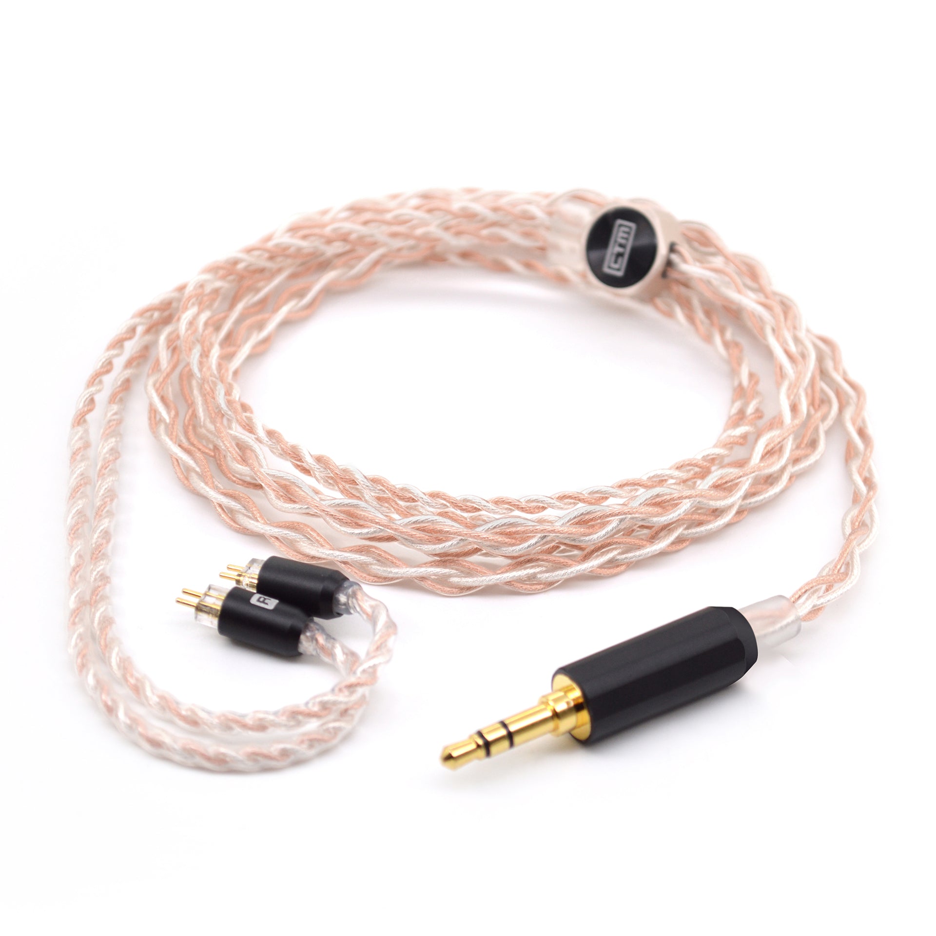 CTM Juba Hybrid Copper/Silver 4 - Wire Premium in - Ear Cable by Clear Tune Monitors - Clear Tune Monitors