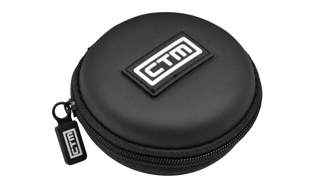 CTM Zipper Case - Clear Tune Monitors