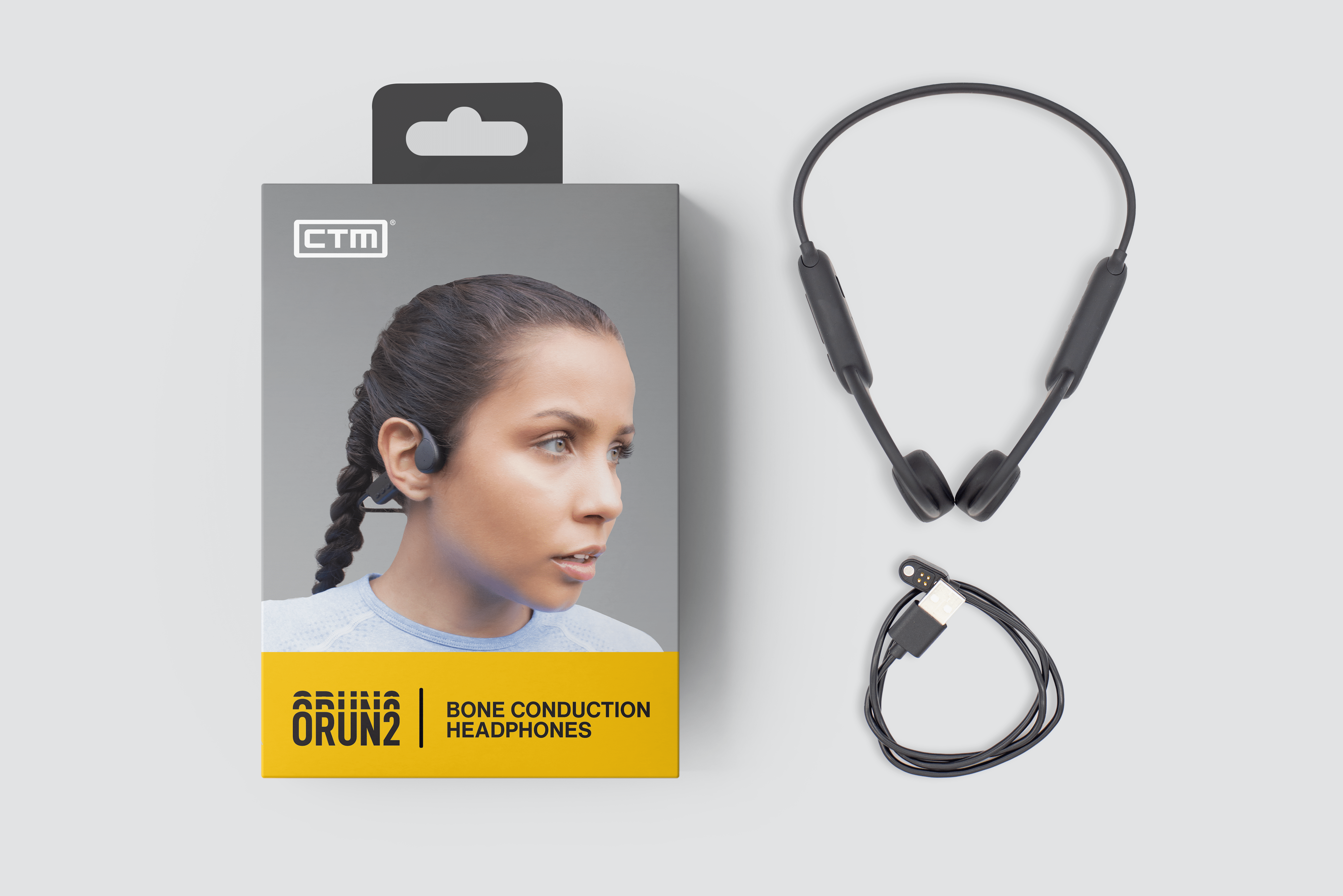 ORUN2 - Bone Conduction Headphones by Clear Tune Monitors - Clear Tune Monitors